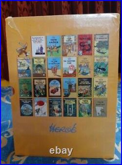 The Adventures Of Tintin Paperback Box Set 23 Book Titles Set Express Shipping