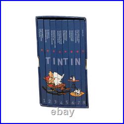 The Adventures of Tintin Collector's Gift Set Hardcover (VG) Damaged Box