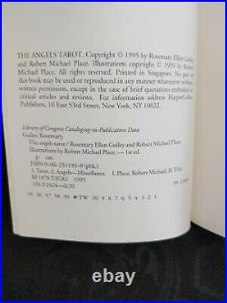 The Angels Tarot Box Set by Rosemary Guiley & Robert Place 1st Ed! 1995 VGC