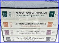 The Art of Computer Programming, Volumes 1-4A Boxed Set Donald Knuth Author NIB
