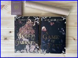 The Bookish Box A Touch of Darkness Game of Fate Scarlett St. Clair signed SET