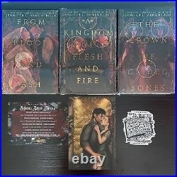 The Bookish Box From Blood and Ash FBAA Set Digitally Signed Bundle