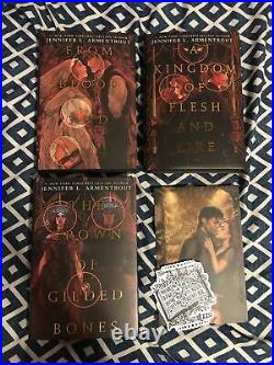The Bookish Box From Blood and Ash Set FBAA Jennifer L. Armentrout Author Print