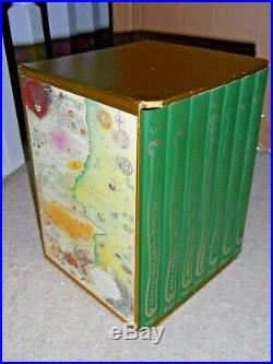 The Chronicles Of Narnia 7 Hardback Books Folio Society Box Set 1996 Rare Vgc