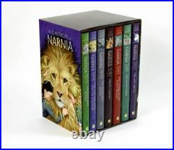 The Chronicles of Narnia (Box Set) C. S. Lewis Hardcover Collectible Very Goo