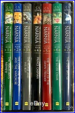 The Chronicles of Narnia Box-Set Hardcover Edition Hard Cover Book CS Lewis