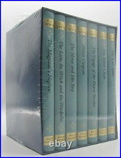 The Chronicles of Narnia CS Lewis'Folio Society' 2012 Boxed Set 7 Books