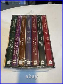 The Chronicles of Narnia Hardcover 7-Book Box Set by C. S. Lewis 2007 Slipcover