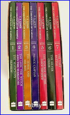 The Chronicles of Narnia by CS Lewis Complete 7 Book Hardcover Box UNREAD