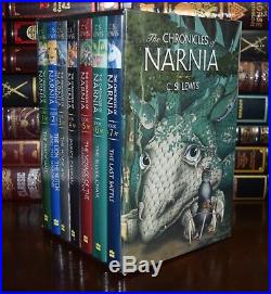 The Chronicles of Narnia by C. S. Lewis New Sealed 7 Volume Hardcover Box Set