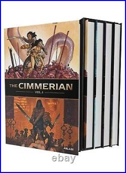 The Cimmerian Vols 1-4 Box Set by Robert E. Howard (English) Paperback