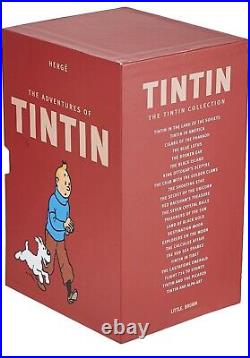 The Complete Adventures of Tintin Collection 8 Books Box Gift Set Hardcover