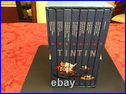 The Complete Adventures of Tintin Collection 8 Books Box Set by Herge