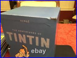 The Complete Adventures of Tintin Collection 8 Books Box Set by Herge