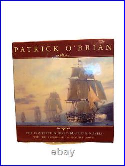 The Complete Aubrey/Maturin Box Set by Patrick O'Brian in slip cover. Pre-owned