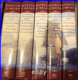 The Complete Aubrey/Maturin Box Set by Patrick O'Brian in slip cover. Pre-owned