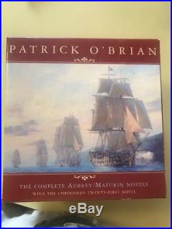 The Complete Aubrey Maturin Novels Patrick O'Brian 5 Vol Box Set 2004 Like New