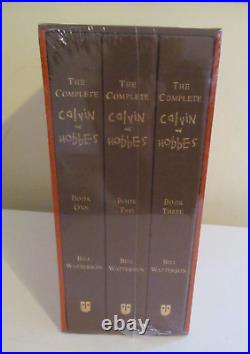 The Complete Calvin & Hobbes 3-Book Hardcover Box Set, 2005 / New, Sealed