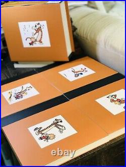 The Complete Calvin and Hobbes NEW Paperback Boxed Set COLORED. Bill Watterson