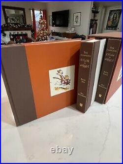 The Complete Calvin and Hobbs 3 Book Box Set FIRST EDITION 2005 Hardcover