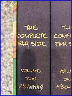 The Complete Far Side (1980-1994) by Gary Larson Hardcover Boxed 2 Volume Set