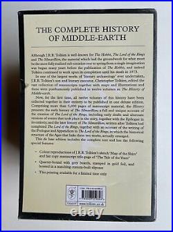 The Complete History of Middle-earth Deluxe Boxed Set Tolkien LotR SEALED DMGED