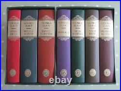 The Complete Novels Of George Eliot Folio Society A 7 Vol Box Set In 2 Slipcases