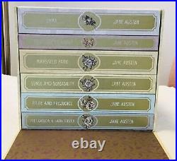 The Complete Novels of Jane Austen Boxed Set of 6 hardbound books-Like New