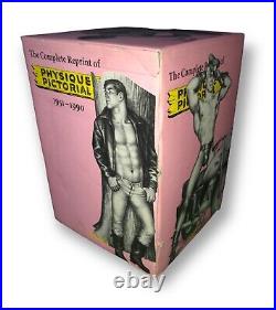 The Complete Reprint Of PHYSIQUE PICTORIAL 1951-1990 Gay Comics 3 Volume Box Set