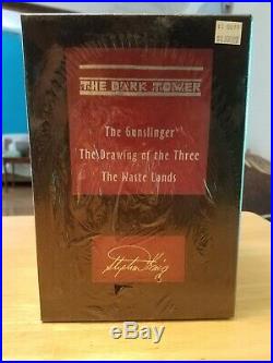The Dark Tower Books I, II, III by Stephen King Box Set Donald Grant Publishers