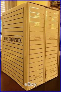 The Equinox 2 Volume Set Box Set (Hardcover) by Aleister Crowley