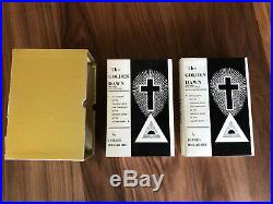 The Golden Dawn By Regardie 2-vol Box Set Occult Rare Magic Thelema