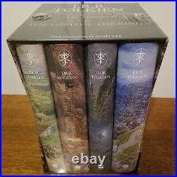 The Hobbit & The Lord Of The Rings Boxed Set NEW SEALED Hardcover Illustrated