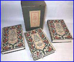 The Holy Bible Ronald Knox New Translation Box Set Hardcover Dustjacket 40s VTG