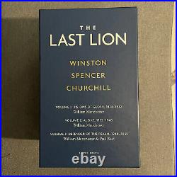 The Last Lion Box Set Winston Spencer Churchill Little Brown Collectors Edition