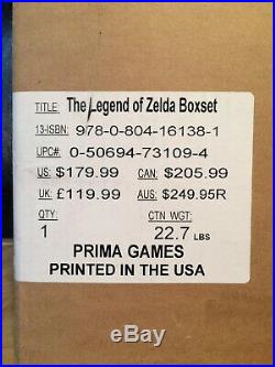 The Legend of Zelda Box Set Prima Official Game Guide-Brand New! Out of plastic
