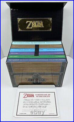 The Legend of Zelda Box Set Prima Strategy Guide Hardcover Treasure Chest