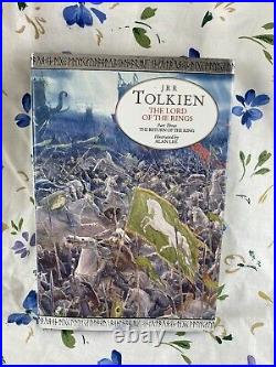 The Lord Of The Rings By J. R. R. Tolkien & Illustrated By Alan Lee -Box Set- Rare