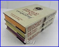 The Lord of the Rings 3 Volume Box Set by J. R. R. Tolkien Hard Cover 1978