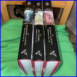 The Lord of the Rings Hardcover Box Set Illustrated by Alan Lee 1st printing