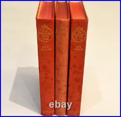 The Lord of the Rings J R R Tolkien 1st edition box set 12/9/9 Excel Cond