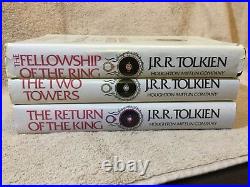 The Lord of the Rings hardcover box set Houghton Mifflin, 2nd editions, HC