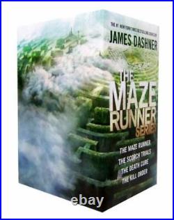 The Maze Runner Series Boxed Set 4-Book hardcover Dashner, James