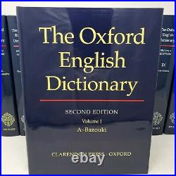 The Oxford English Dictionary (20 Volume Set) Revised Edition 1998 with Boxes