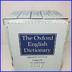 The Oxford English Dictionary (20 Volume Set) Revised Edition 1998 with Boxes