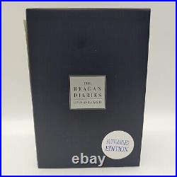 The Reagan Diaries Unabridged 2 Volume in Slip Case Box Set by Douglas Brinkley