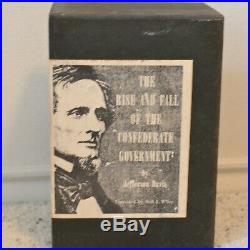 The Rise and Fall of the Confederate Government by Jefferson Davis Box Set 1-2