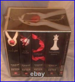 The Twilight Saga 5 Hardcover Books Box Set New Still Sealed