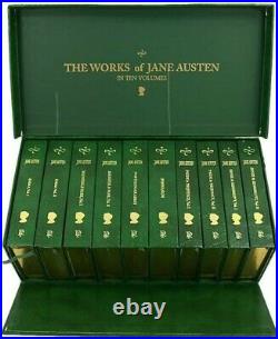 The Works Of Jane Austen In Ten Volumes, Boxed Set VGC Condition Emma Pride