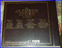 Thrice The Alchemy Index Vinyl 4 LP Vinyl Splatter Box Set Hardcover Book New